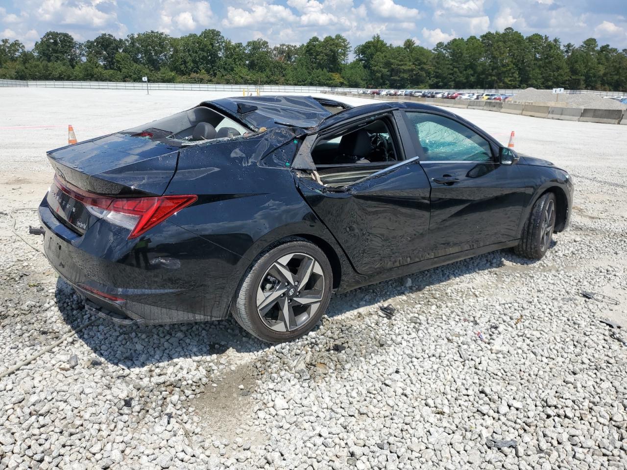 2023 Hyundai Elantra VIN KMHLN4AJ9PU064209 Copart auction photo, all over damage thumbnail 3