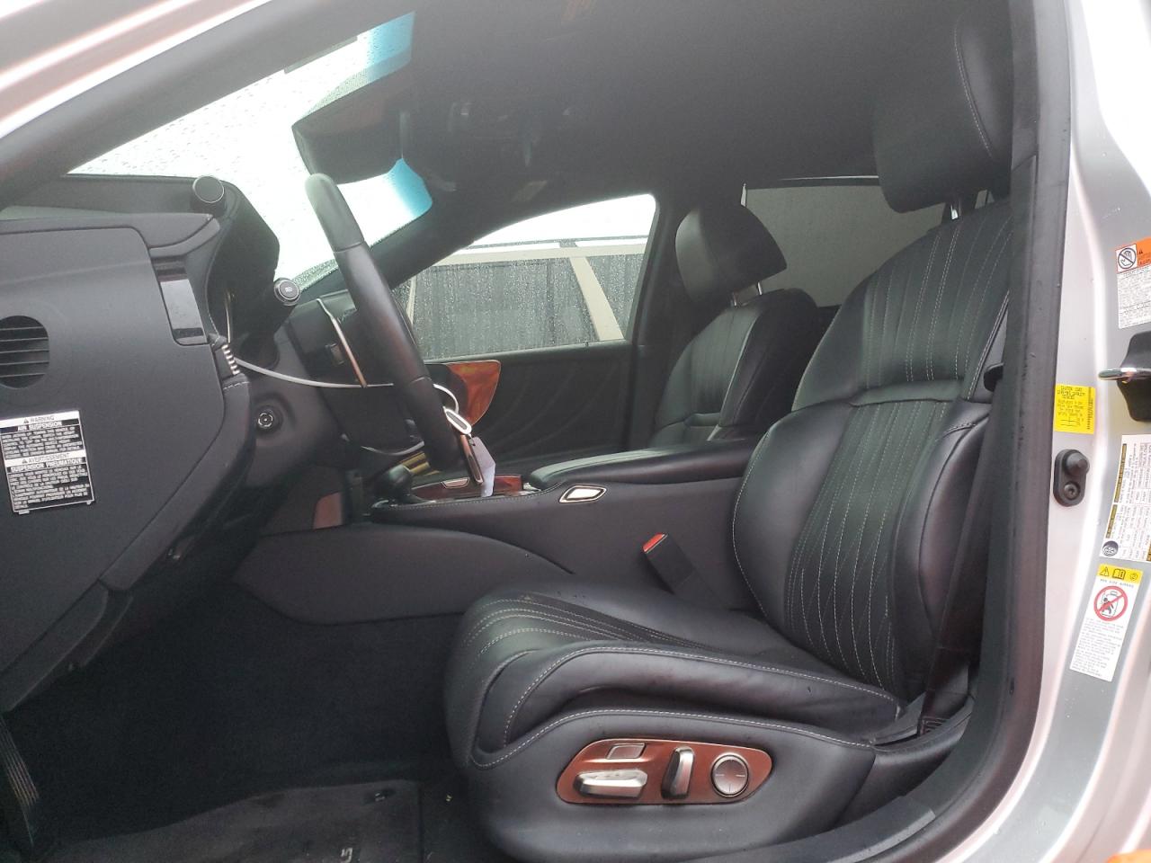 2018 Lexus LS VIN JTHB5LFF4J5000481 Copart auction photo, front end damage thumbnail 7