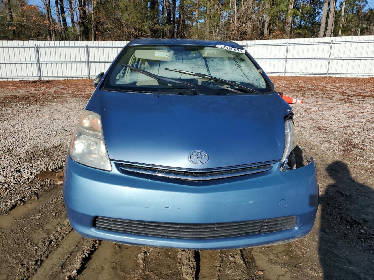 2007 Toyota Prius VIN JTDKB20U177693373 Copart auction photo, side / front end damage thumbnail 5