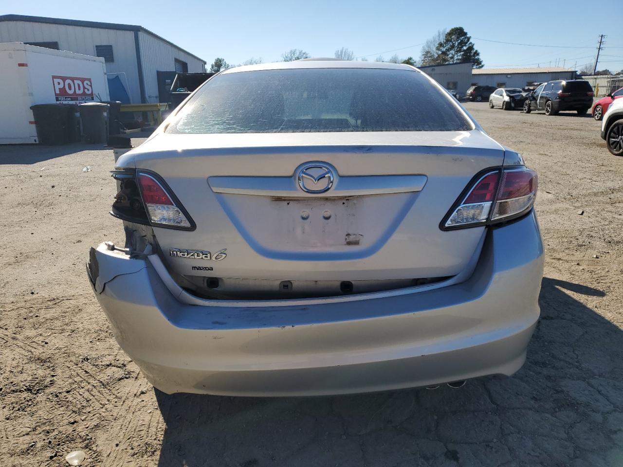 2012 Mazda 6 VIN 1YVHZ8DH6C5M32973 Copart auction photo, side / rear end damage thumbnail 6