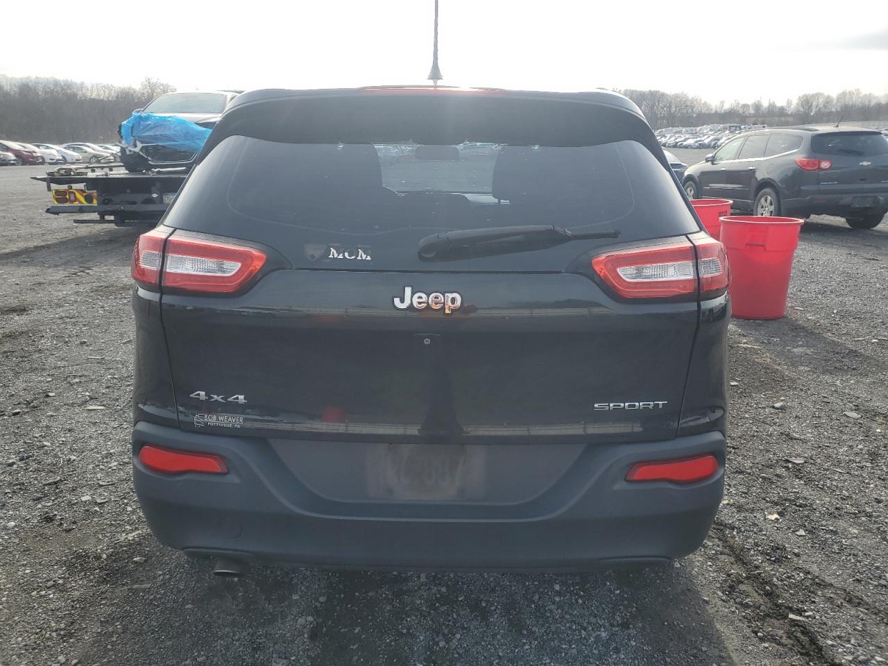 2015 Jeep Grand Cherokee VIN 1C4PJMABXFW551724 Copart auction photo, mechanical damage thumbnail 6