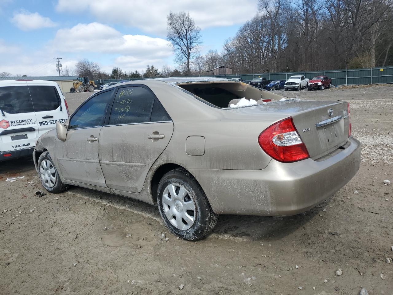 2004 Toyota Camry VIN 4T1BE32K74U911544 Copart auction photo, all over damage thumbnail 2