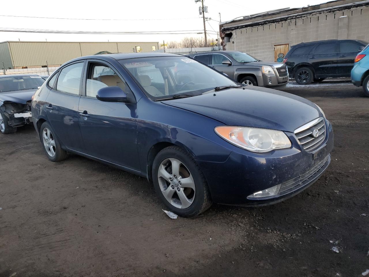 2009 Hyundai Elantra VIN KMHDU46D69U699871 Copart auction photo, rear end damage thumbnail 4