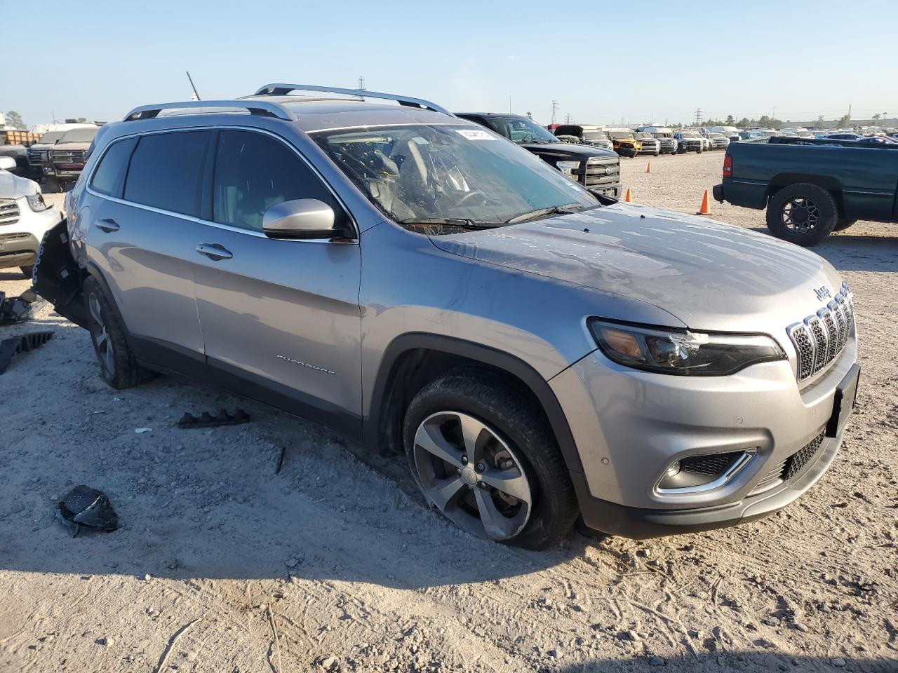 2019 Jeep Grand Cherokee VIN 1C4PJLDN3KD175289 Copart auction photo, rear end / side damage thumbnail 4