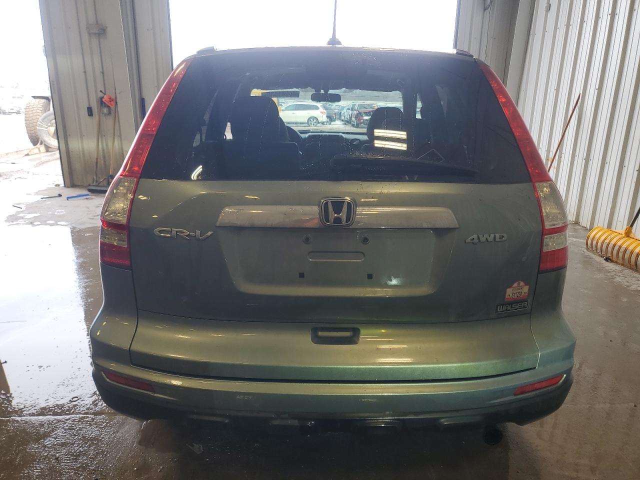 2011 Honda CR-V VIN 5J6RE4H72BL046782 Copart auction photo, front end / side damage thumbnail 6