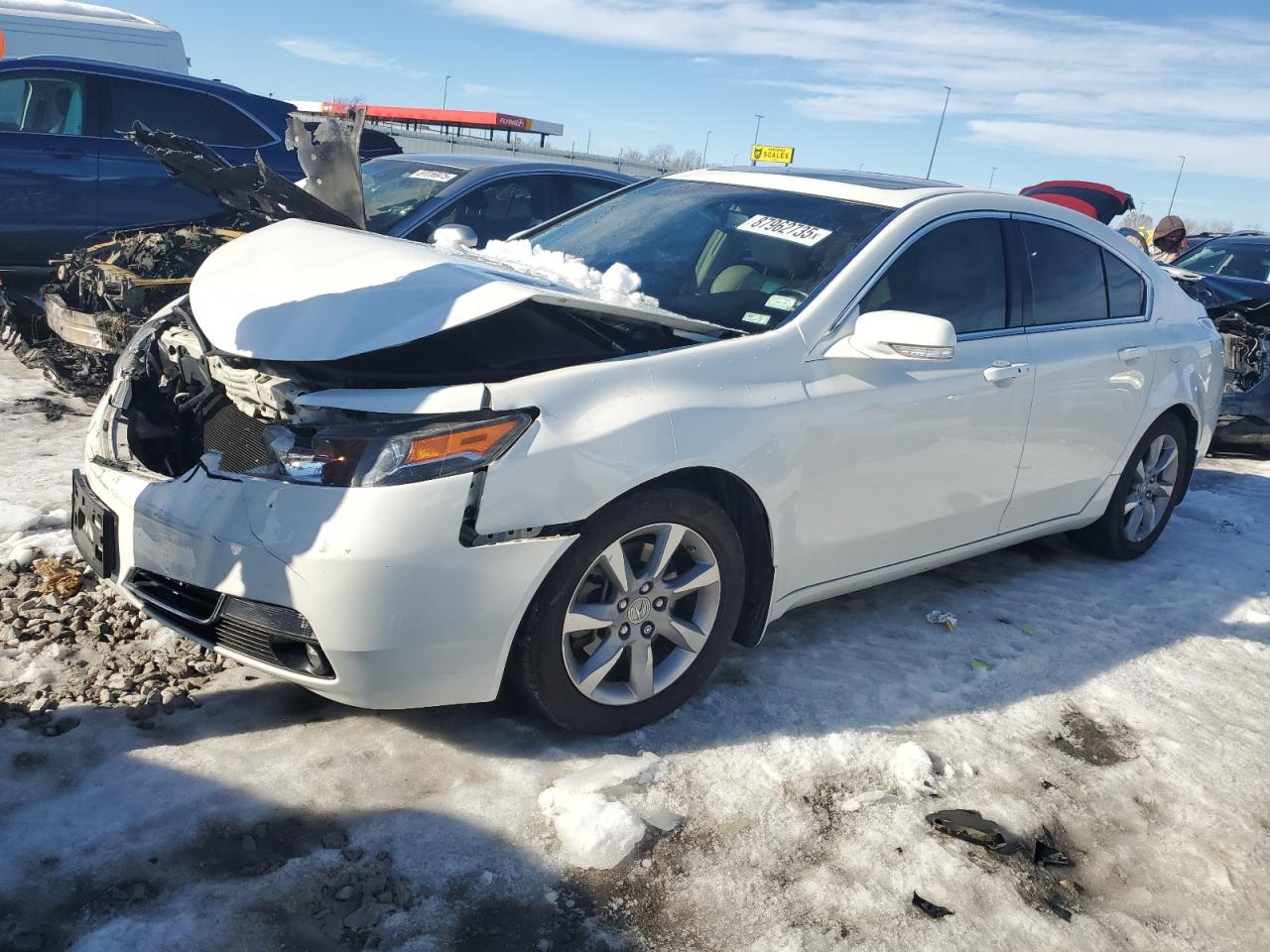 2012 Acura TL VIN 19UUA8F59CA016116