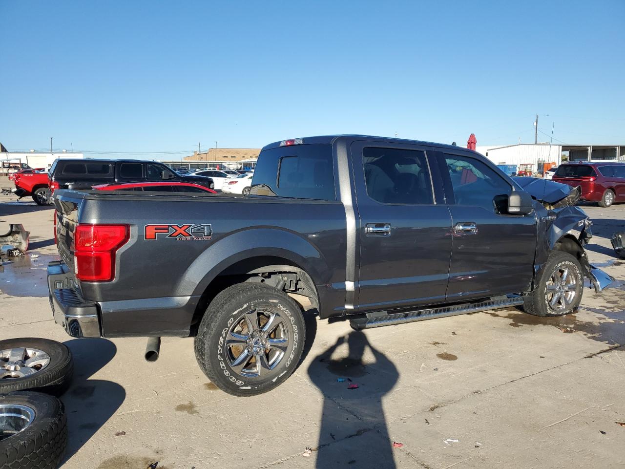 2020 Ford F-150 VIN 1FTEW1EP5LFA37904 Copart auction photo, front end damage thumbnail 3