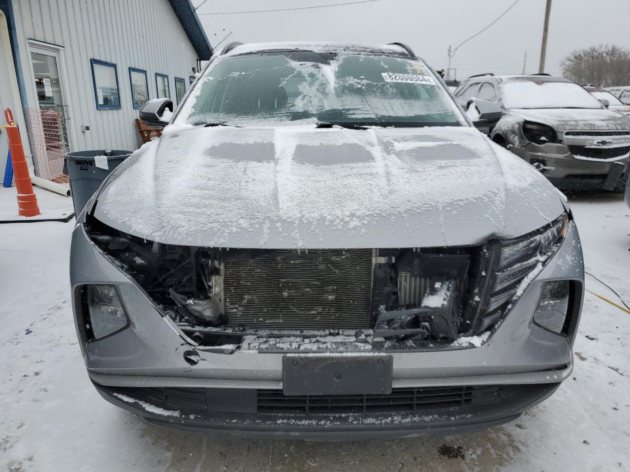 2022 Hyundai Tucson VIN KM8JFCA15NU021756 Copart auction photo, front end damage thumbnail 5
