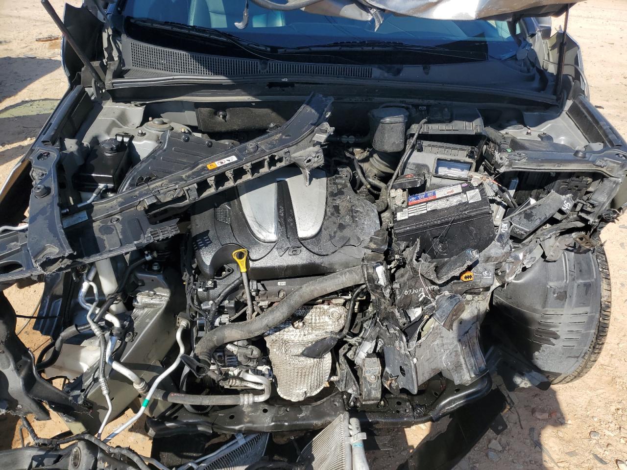 2013 KIA Sorento VIN 5XYKWDA21DG364717 Copart auction photo, front end damage thumbnail 14