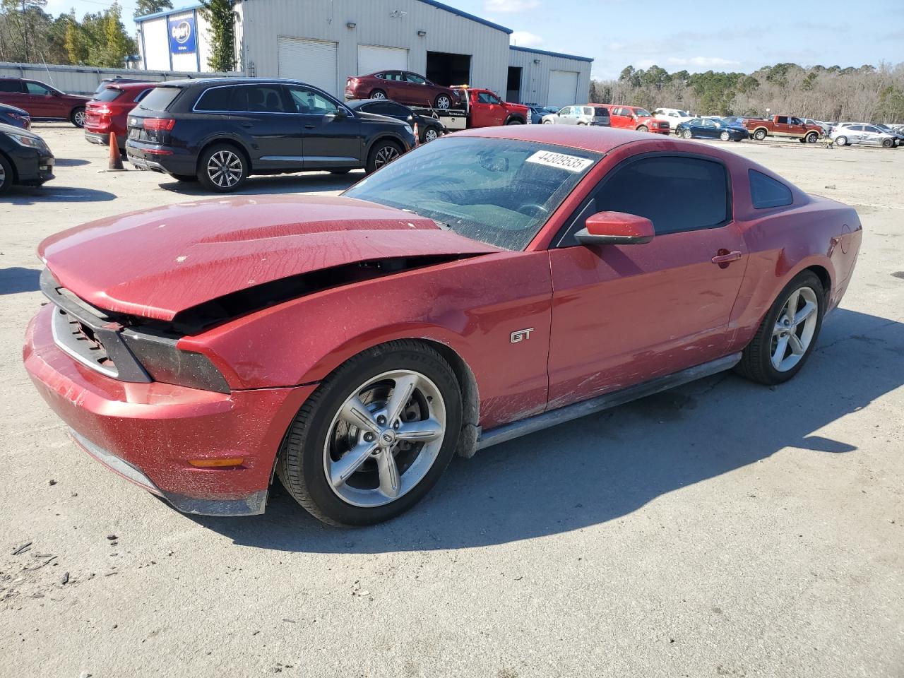 2010 Ford Mustang VIN 1ZVBP8CH0A5180084