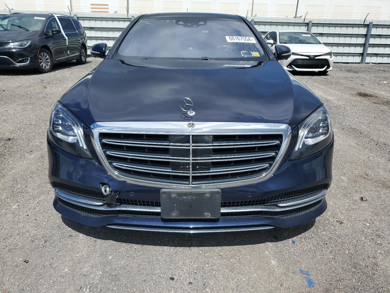 2018 Mercedes-Benz S-klasse VIN WDDUG6EBXJA419369 Copart auction photo, water/flood damage thumbnail 5