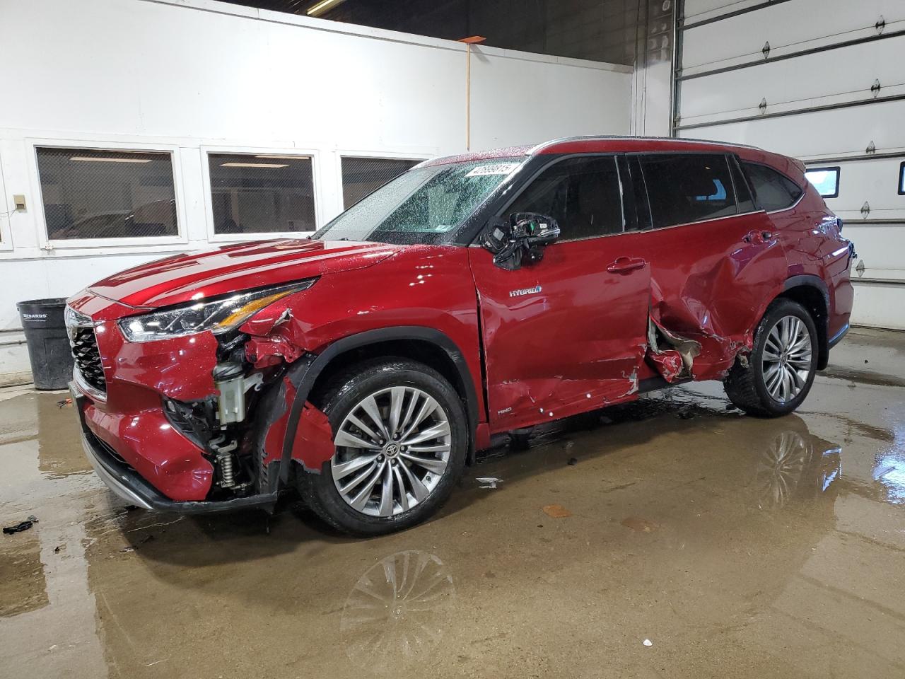 2021 Toyota Highlander VIN 5TDEBRCH5MS021631