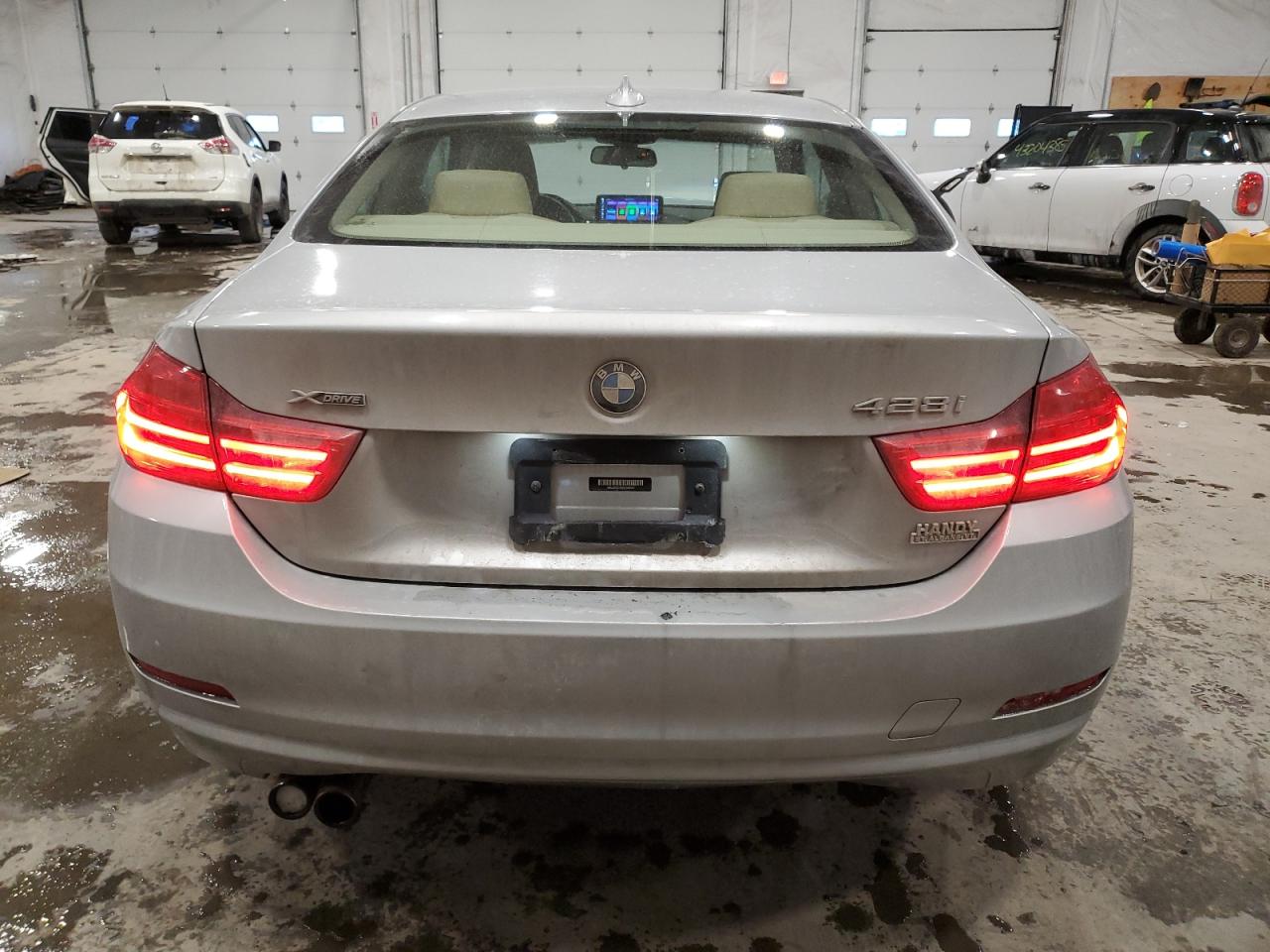 2014 BMW 4er VIN WBA3N9C58EK245647 Copart auction photo, front end / minor dent/scratches damage thumbnail 6