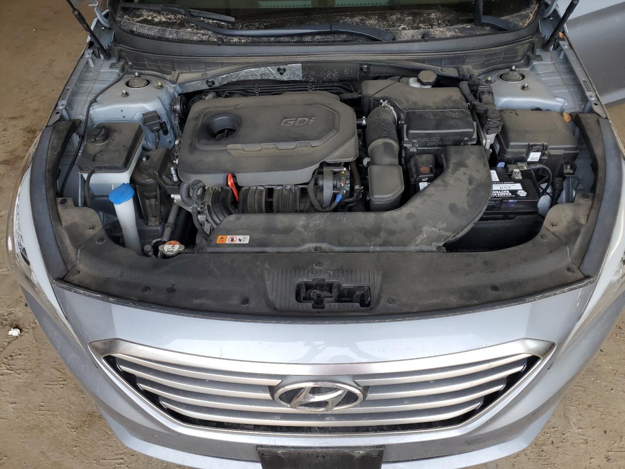 2017 Hyundai Sonata VIN 5NPE24AF3HH544288 Copart auction photo, rear end damage thumbnail 11