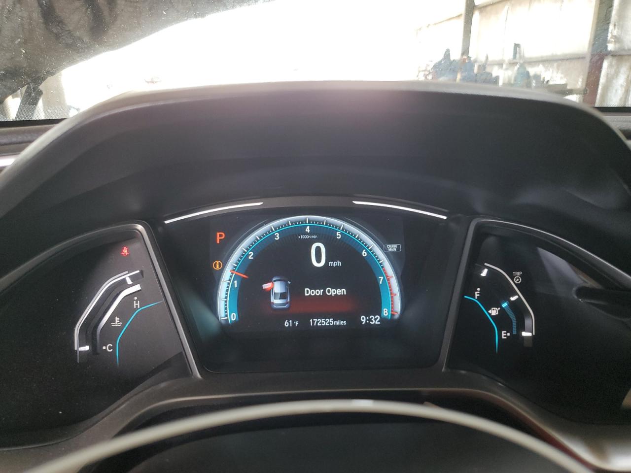 2017 Honda Civic VIN 19XFC2F75HE055984 Copart auction photo, rear end damage thumbnail 9