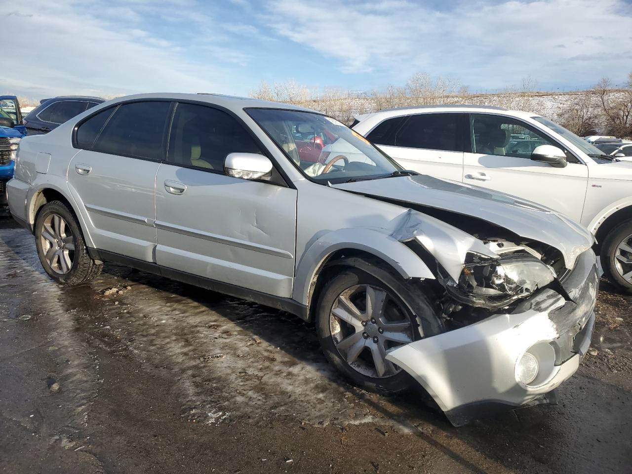 2006 Subaru Legacy VIN 4S4BL86C864203084 Copart auction photo, front end / side damage thumbnail 4