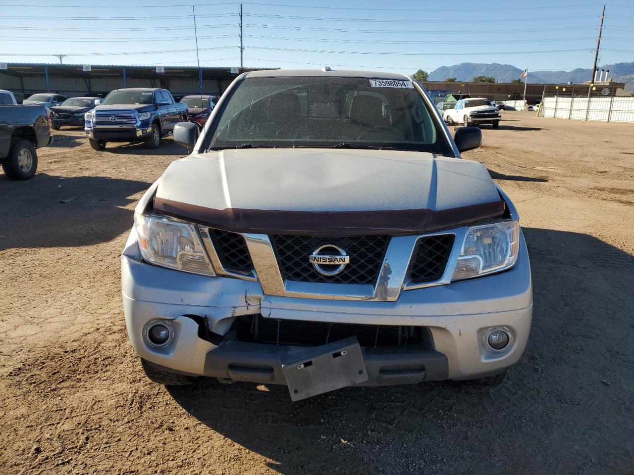2017 Nissan Navara (Frontier) VIN 1N6AD0EV8HN731817 Copart auction photo, front end / rear end damage thumbnail 5