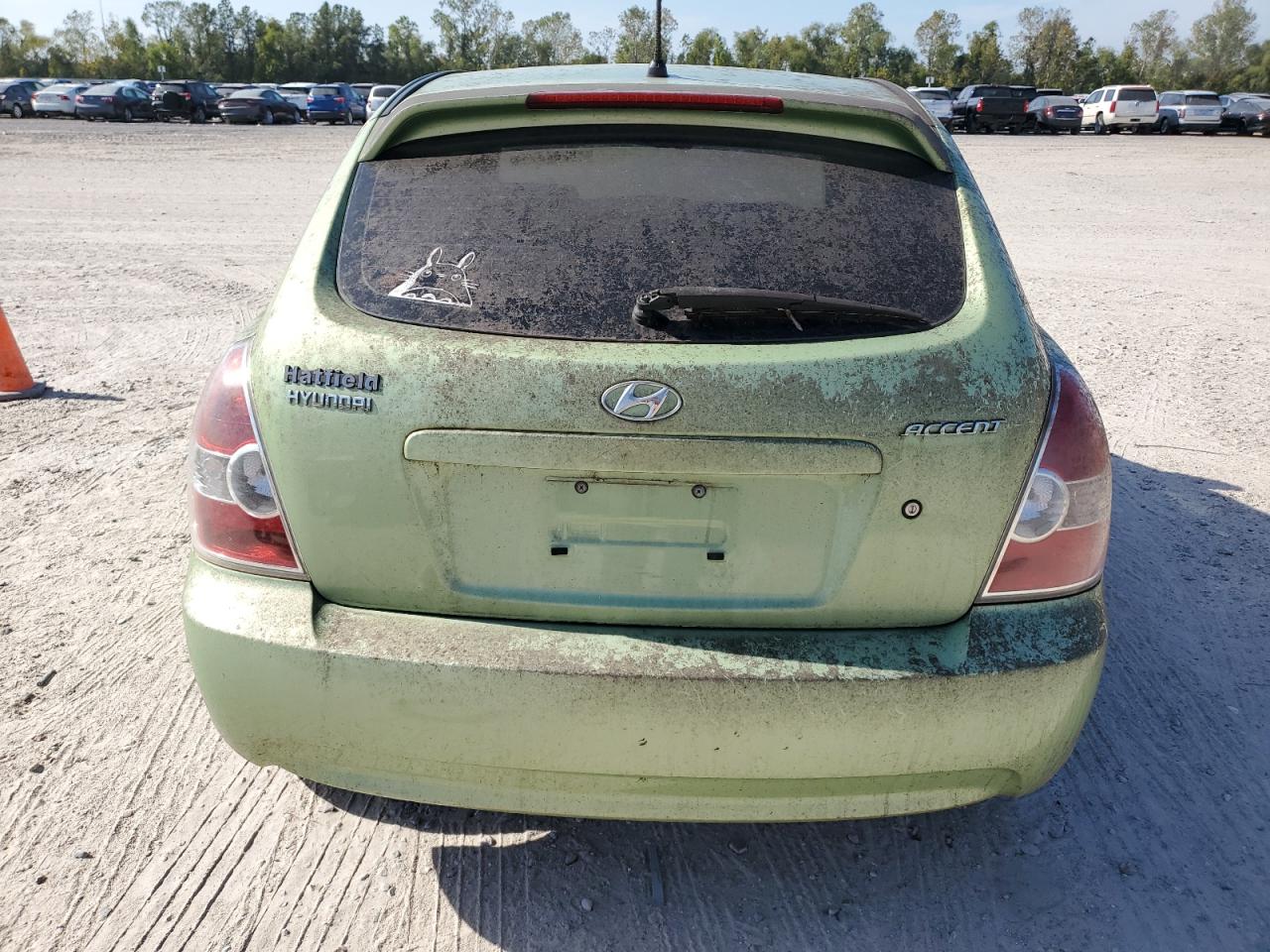2010 Hyundai Accent VIN KMHCM3AC7AU162841 Copart auction photo, mechanical damage thumbnail 6