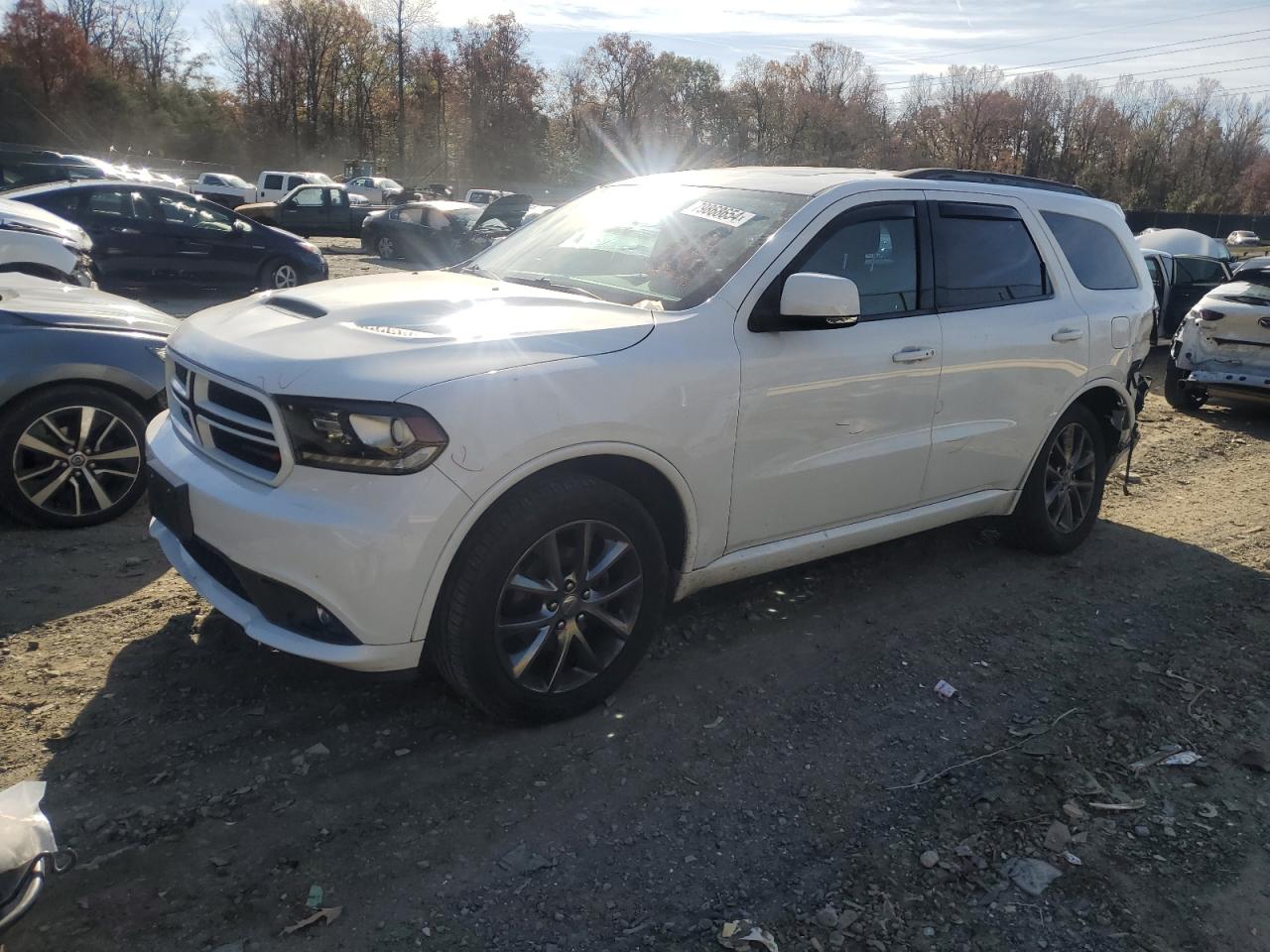 2017 Dodge Durango VIN 1C4RDJDG7HC661124