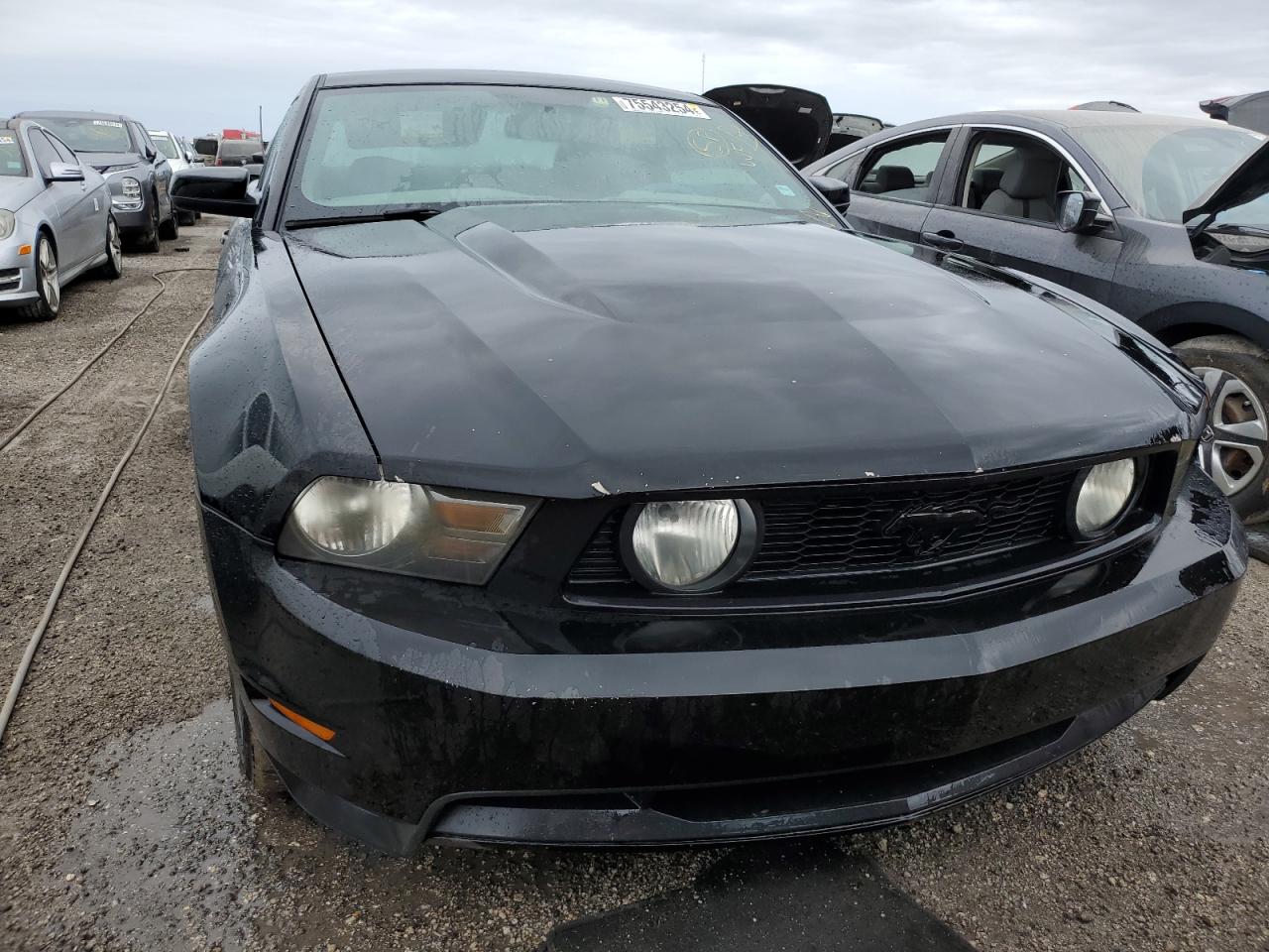 2010 Ford Mustang VIN 1ZVBP8CH6A5180381 Copart auction photo, water/flood damage thumbnail 5