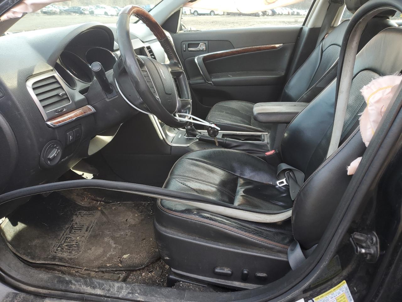 2010 Lincoln MKZ VIN 3LNHL2JC4AR627926 Copart auction photo, side / rear end damage thumbnail 7