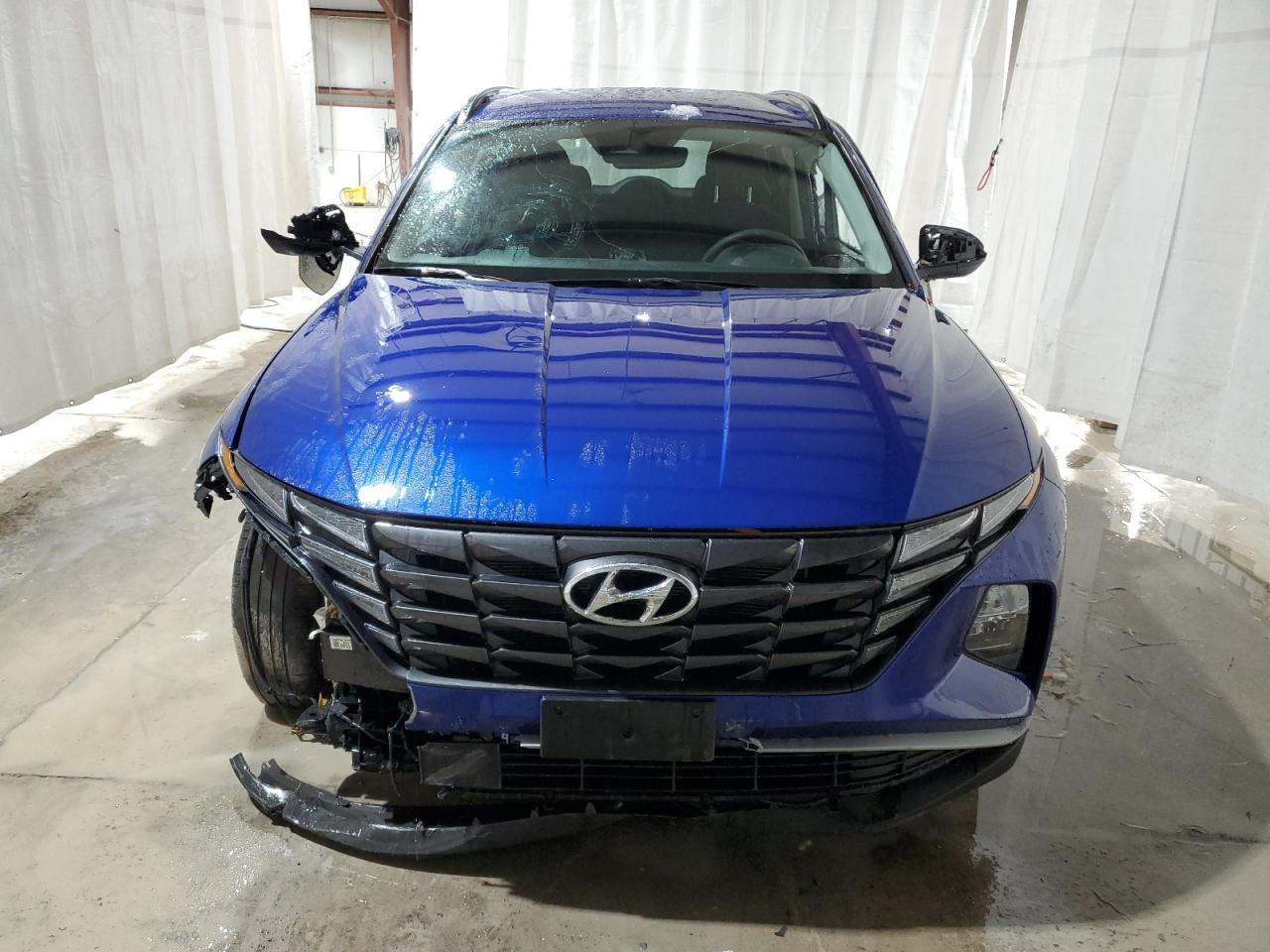 2024 Hyundai Tucson VIN 5NMJBCDE3RH316706 Copart auction photo, side / front end damage thumbnail 5