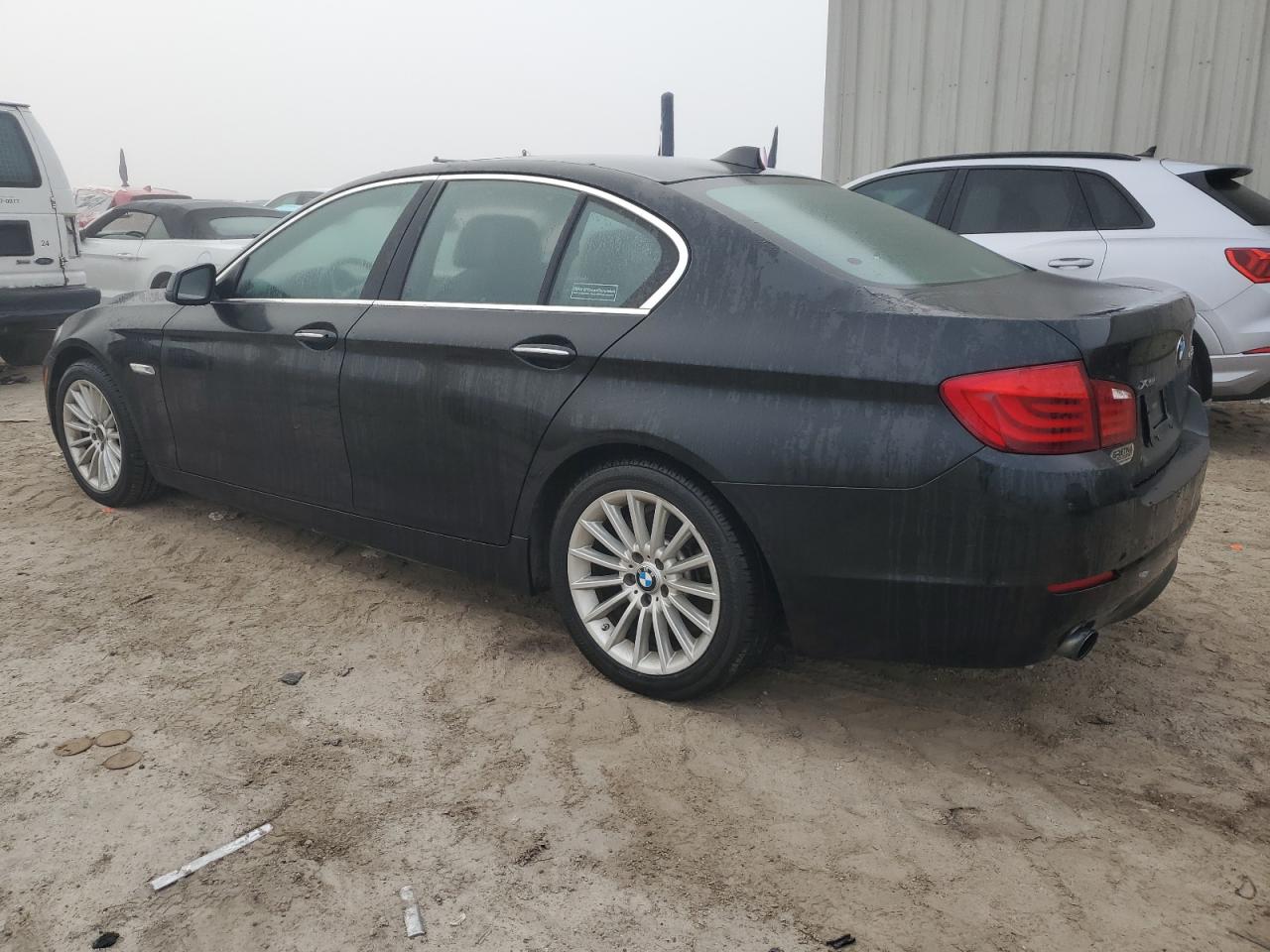 2013 BMW 5er VIN WBAFU7C50DDU69180 Copart auction photo, mechanical damage thumbnail 2