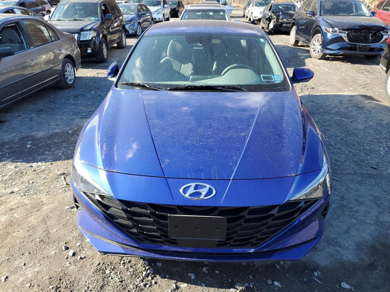 2023 Hyundai Elantra VIN 5NPLS4AG1PH098897 Copart auction photo, rear end / minor dent/scratches damage thumbnail 5