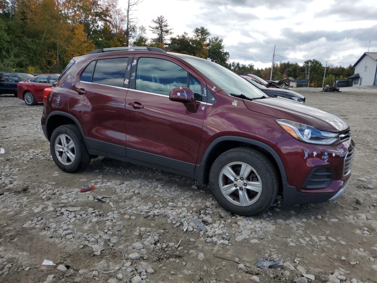 2017 Chevrolet Trax VIN 3GNCJPSB0HL146681 Copart auction photo, front end / minor dent/scratches damage thumbnail 4