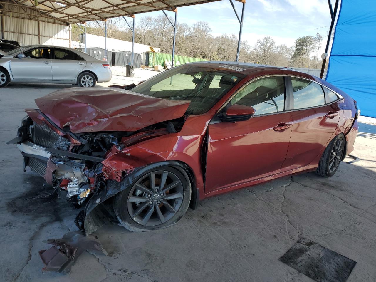 2019 Honda Civic VIN JHMFC1F36KX001882