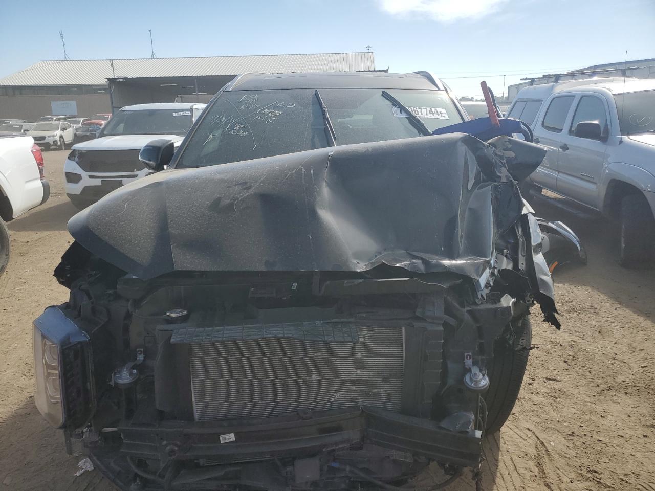 2024 Hyundai Palisade VIN KM8R7DGE9RU647638 Copart auction photo, front end damage thumbnail 5