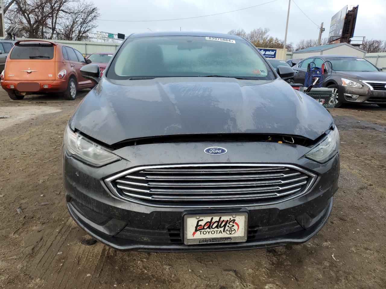 2018 Ford Fusion VIN 3FA6P0H78JR196915 Copart auction photo, vandalism damage thumbnail 5