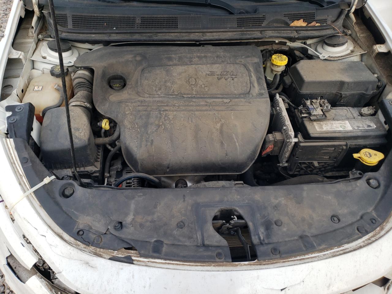 2016 Dodge Dart VIN 1C3CDFAA4GD635662 Copart auction photo, front end / side damage thumbnail 11
