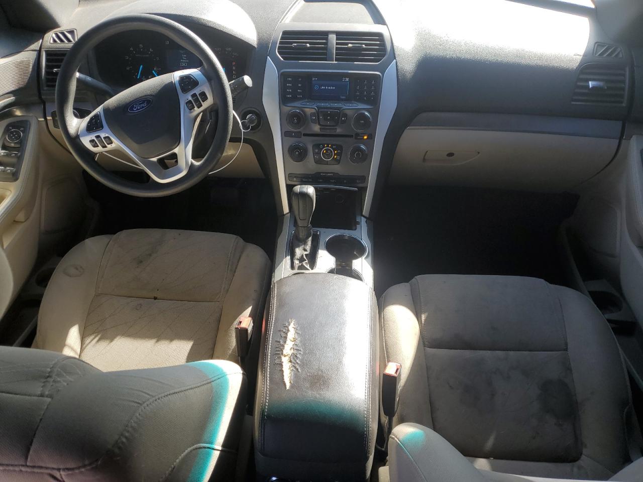 2015 Ford Explorer VIN 1FM5K7B81FGA93716 Copart auction photo, hail / minor dent/scratches damage thumbnail 8