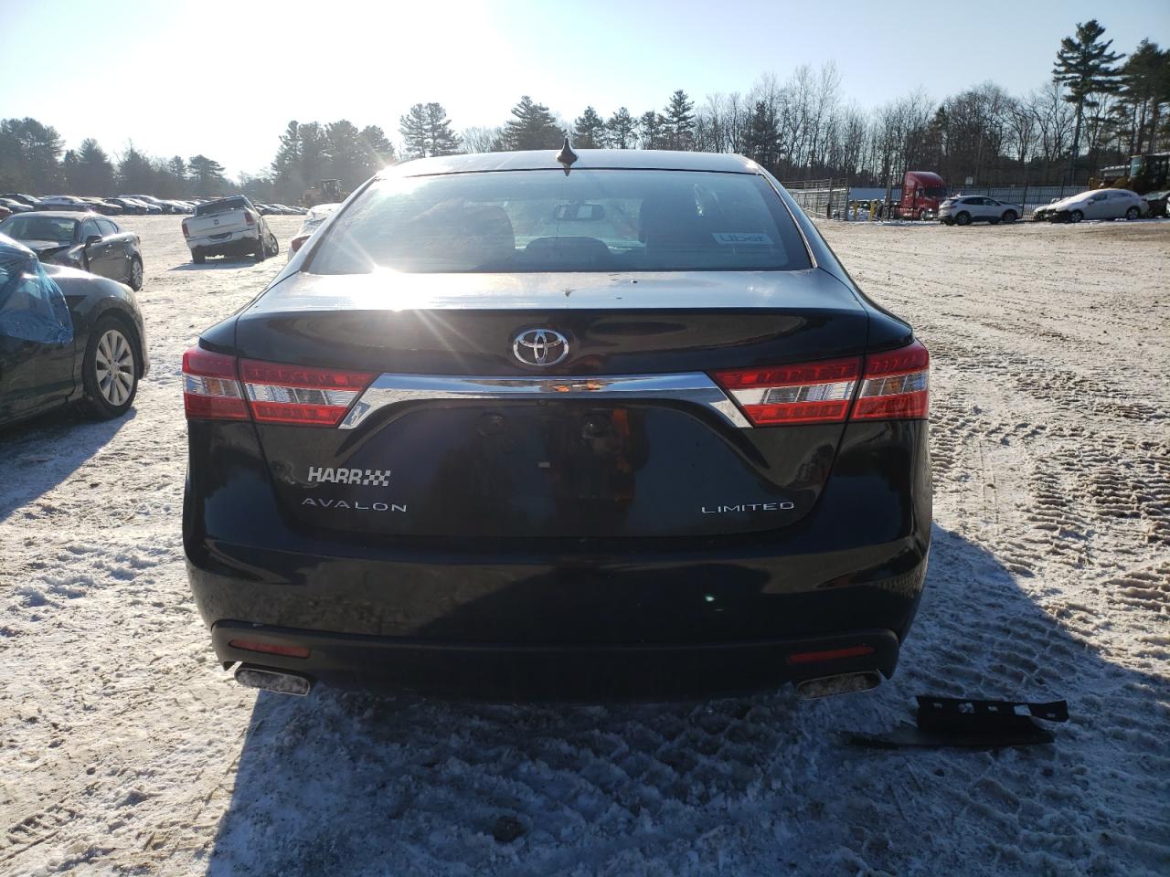 2014 Toyota Avalon VIN 4T1BK1EB0EU093570 Copart auction photo, front end / side damage thumbnail 6