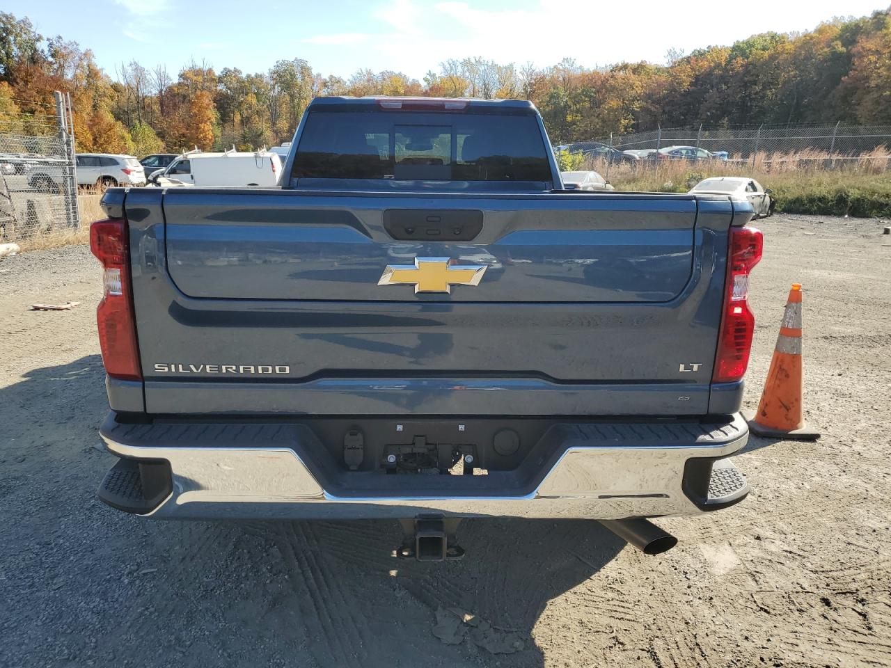 2024 Chevrolet Silverado VIN 1GC1YNE73RF382115 Copart auction photo, side / rear end damage thumbnail 6