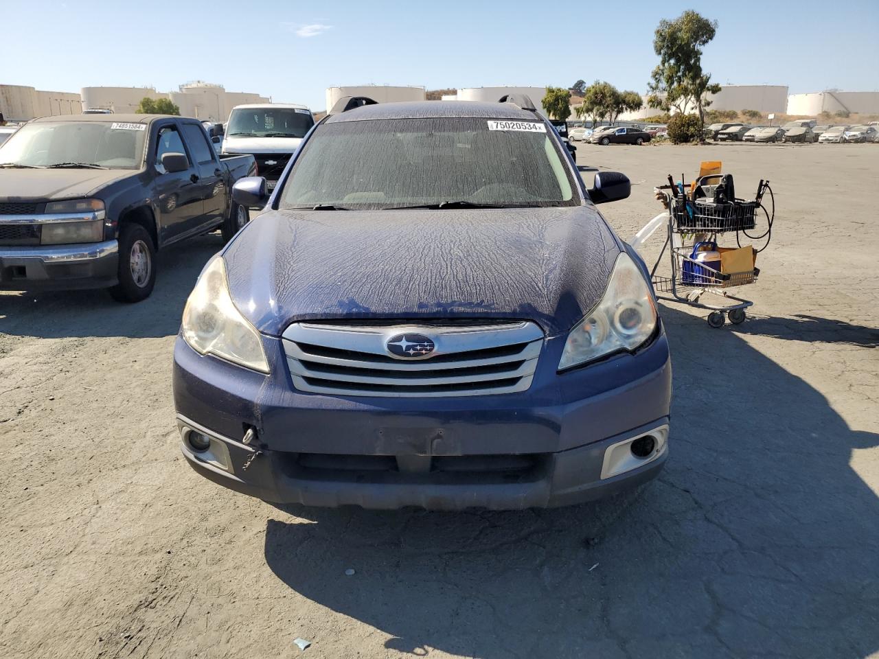 2010 Subaru Outback VIN 4S4BRBCC5A3337274 Copart auction photo, front end damage thumbnail 5