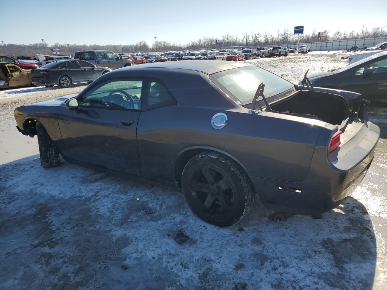 2014 Dodge Challenger VIN 2C3CDYAG9EH126618 Copart auction photo, all over damage thumbnail 2