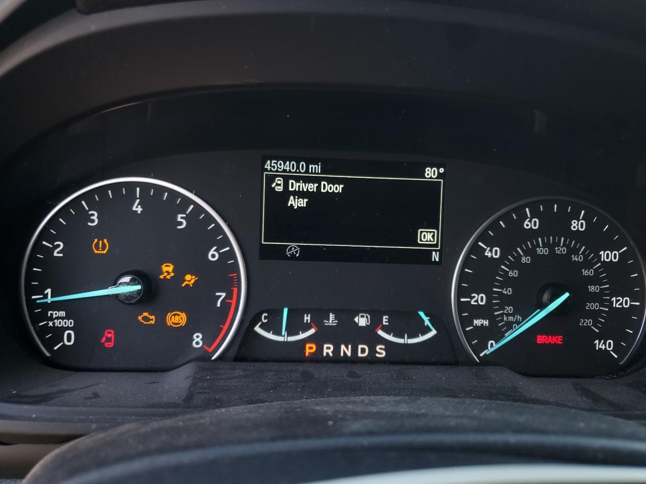 2019 Ford EcoSport VIN MAJ3S2GE1KC275369 Copart auction photo, front end / side damage thumbnail 9