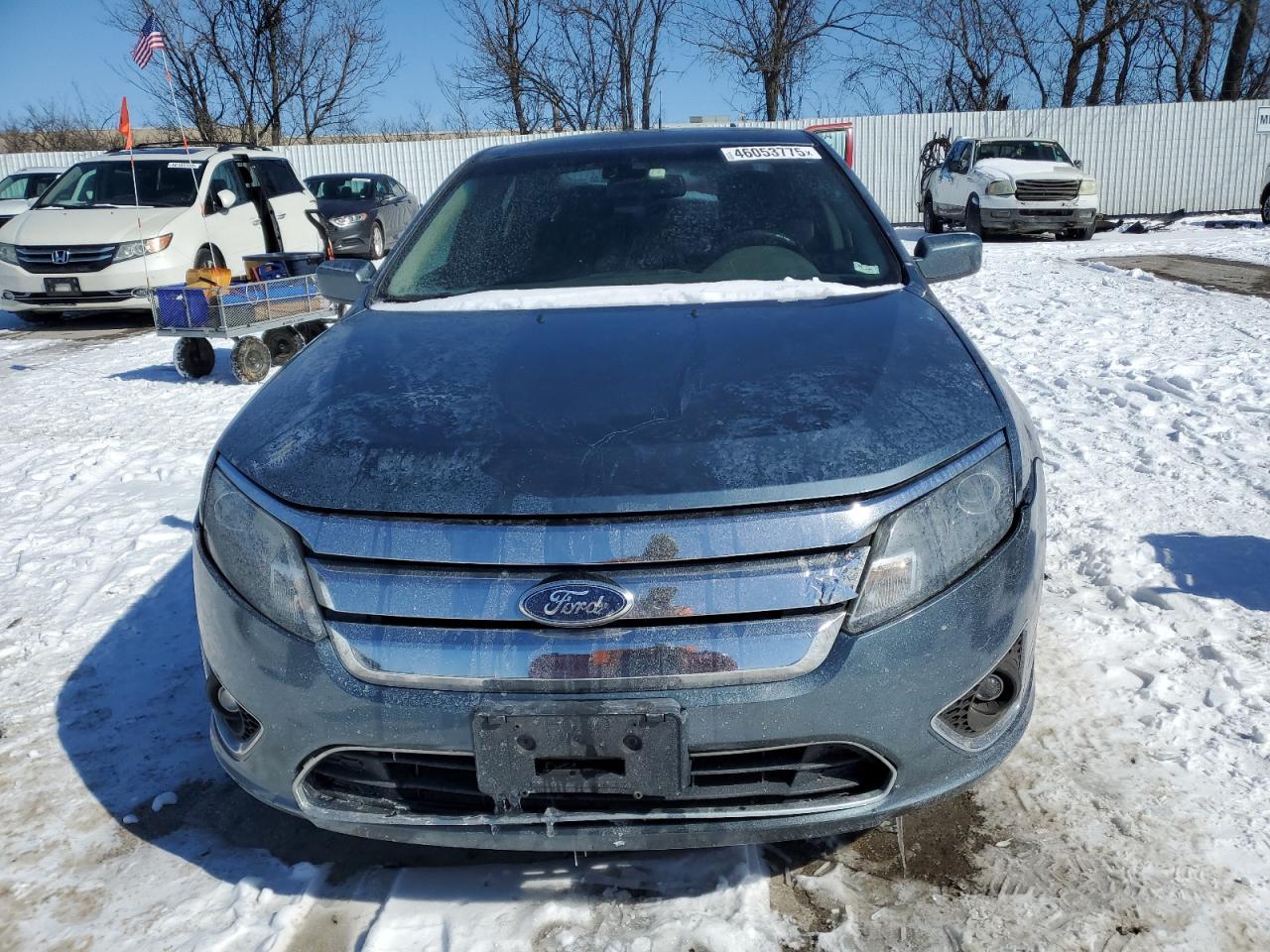 2012 Ford Fusion VIN 3FAHP0JG1CR230389 Copart auction photo, rear end damage thumbnail 5