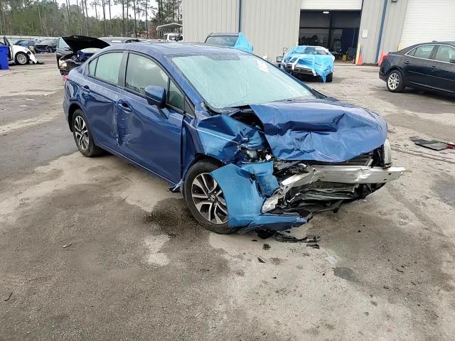 2015 Honda Civic VIN 19XFB2F89FE014217 Copart auction photo, front end / side damage thumbnail 14