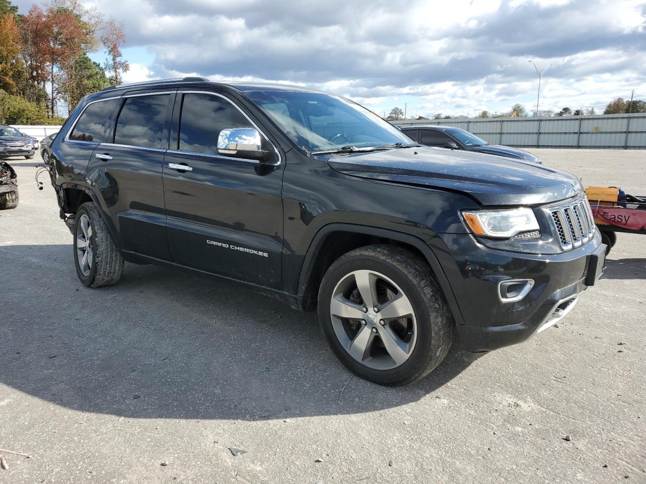 2014 Jeep Grand Cherokee VIN 1C4RJFCT7EC448643 Copart auction photo, rear end damage thumbnail 4