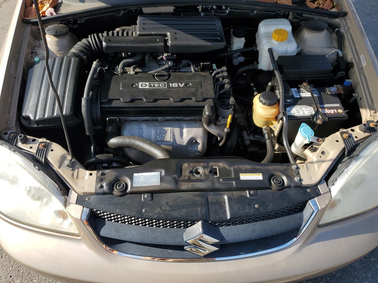 2008 Suzuki Forenza VIN KL5JD56Z88K306719 Copart auction photo, normal wear damage thumbnail 11