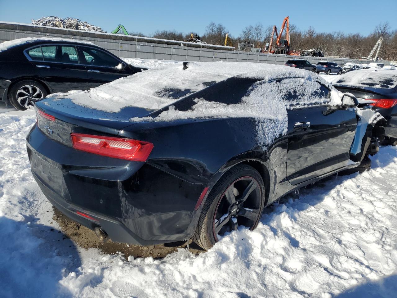 2017 Chevrolet Camaro VIN 1G1FD1RS4H0103516 Copart auction photo, side damage thumbnail 3