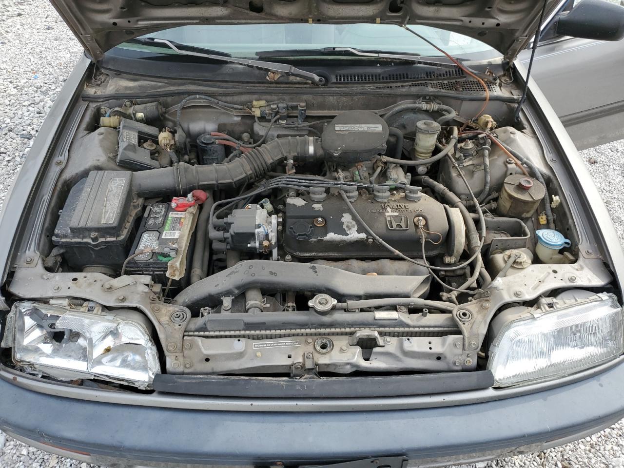 1989 Honda Civic VIN 1HGED3655KA071921 Copart auction photo, front end damage thumbnail 11