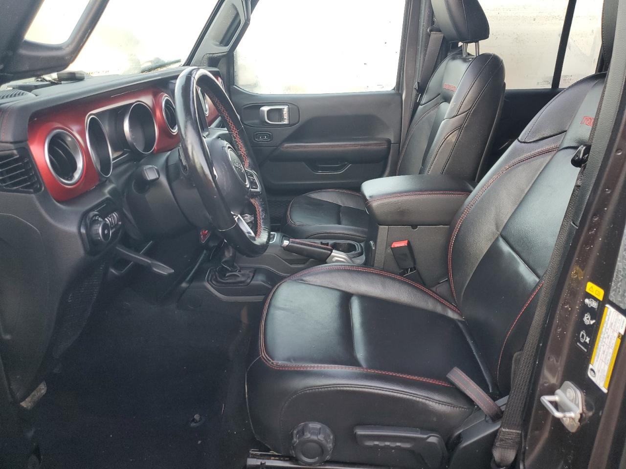 2020 Jeep Wrangler VIN 1C4HJXFG4LW144021 Copart auction photo, water/flood damage thumbnail 7