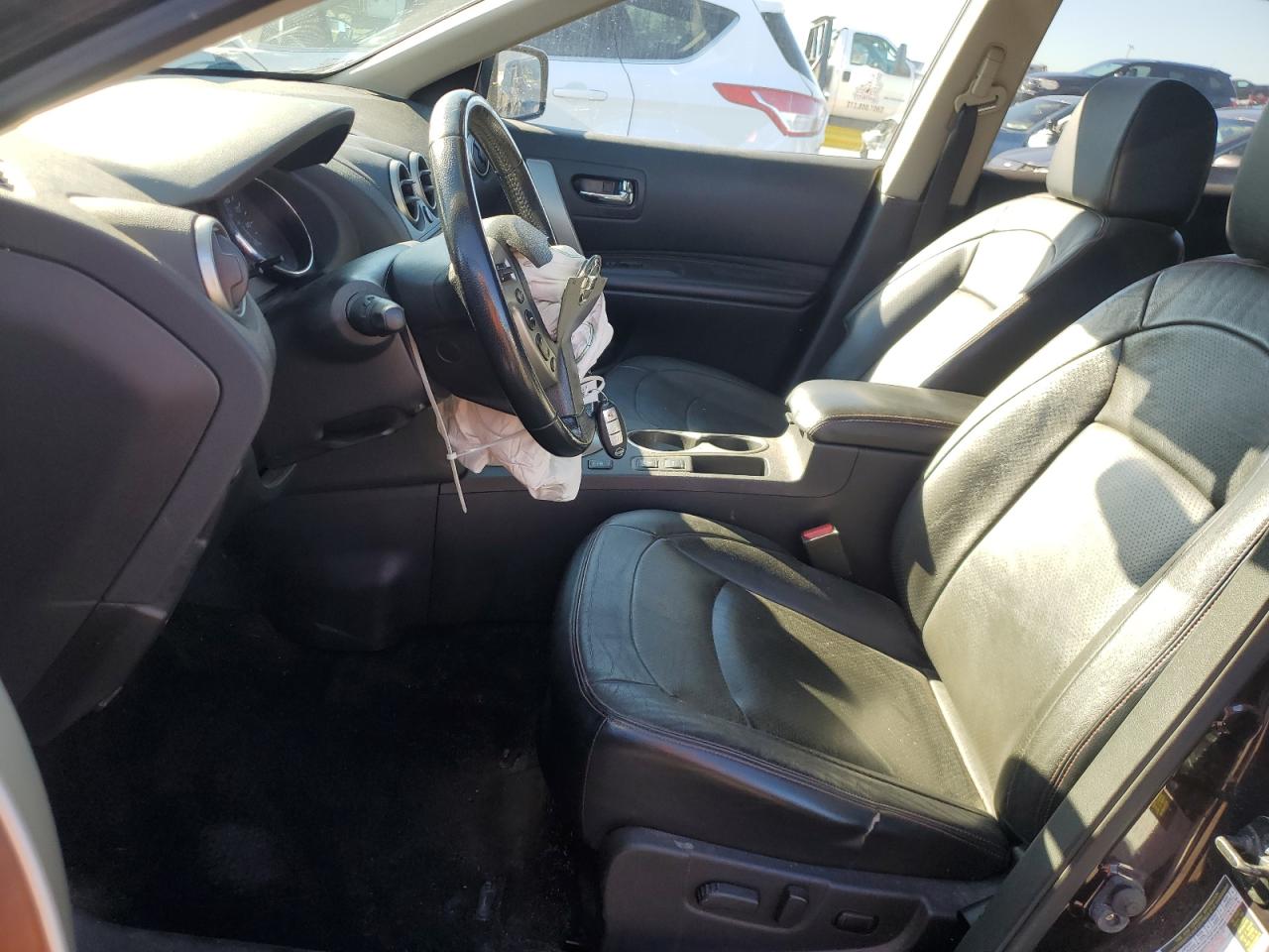 2013 Nissan Rogue VIN JN8AS5MV8DW627876 Copart auction photo, front end / undercarriage damage thumbnail 7