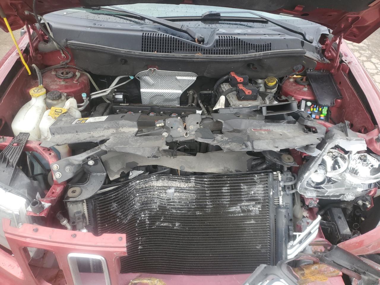 2017 Jeep Compass VIN 1C4NJCEA9HD153180 Copart auction photo, front end damage thumbnail 12