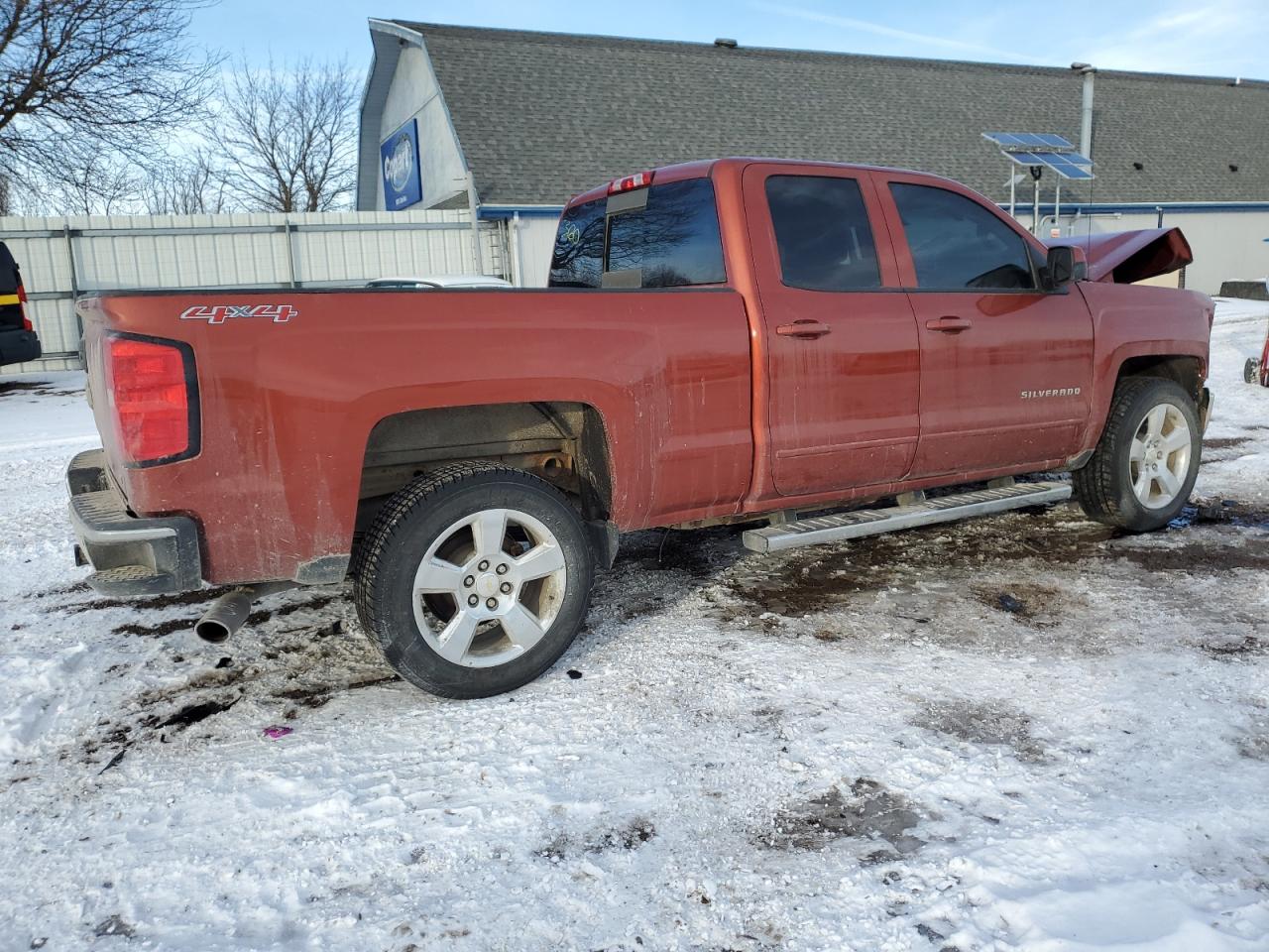 2015 Chevrolet Silverado VIN 1GCVKREC3FZ197161 Copart auction photo, front end / top/roof damage thumbnail 3