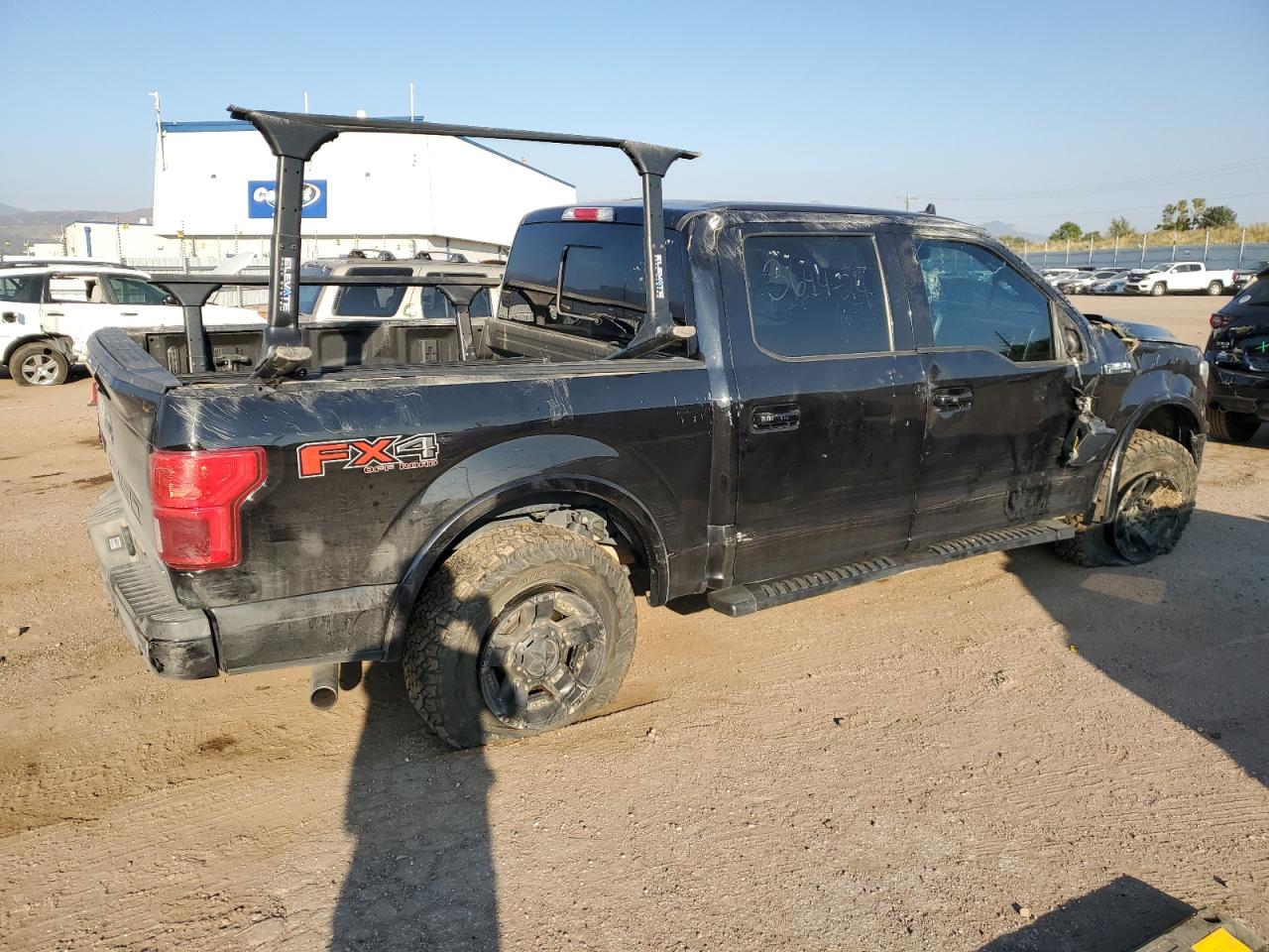 2019 Ford F-150 VIN 1FTEW1E41KKD03897 Copart auction photo, front end / rear end damage thumbnail 3